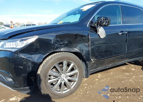 2014 Acura Mdx Advance Pkg W/Entertainment Pkg z USA, uszkodzony, nr VIN 5FRYD4H86EB027249